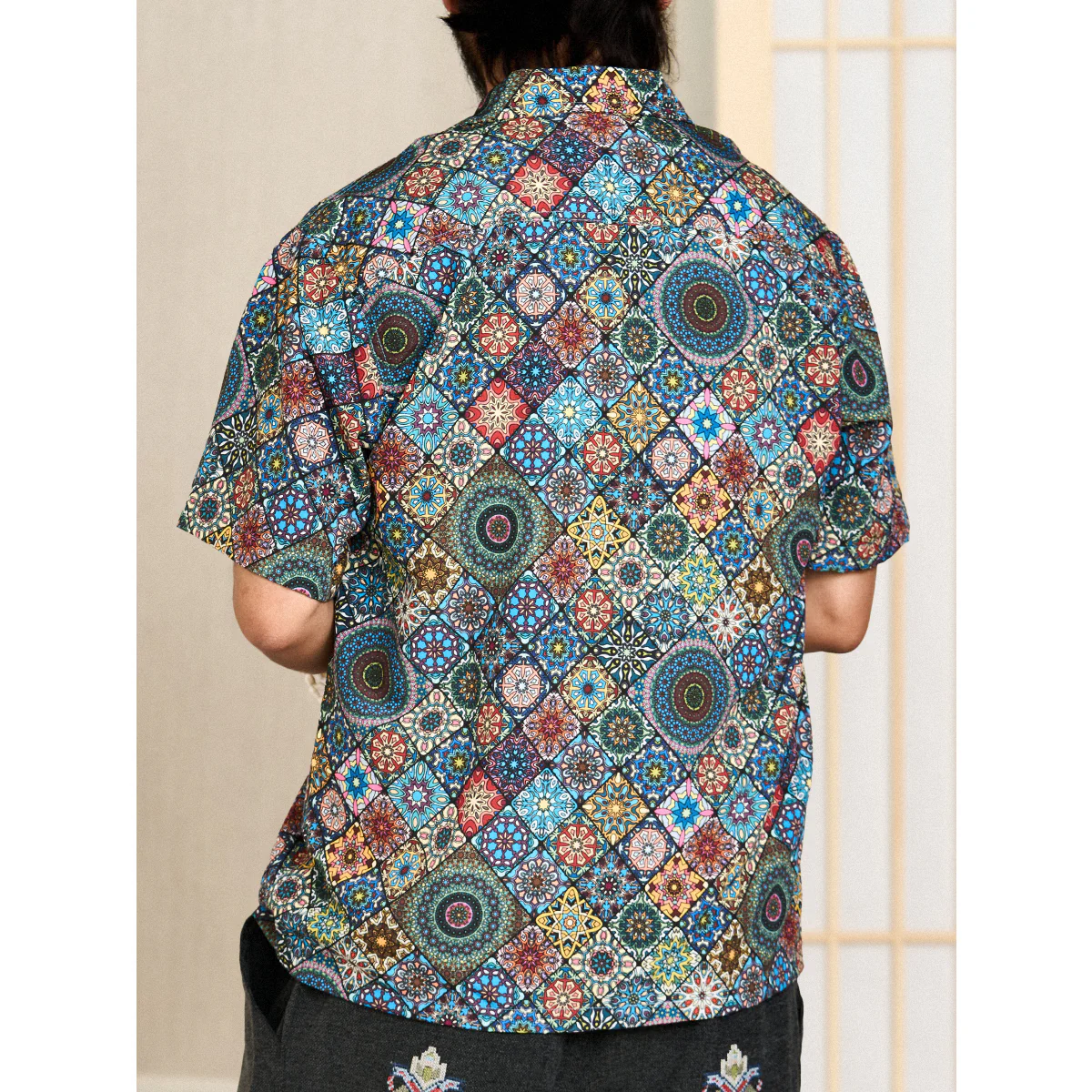 HAWAII ALOHA　「夏の万華鏡」総柄アロハシャツ - Image 7