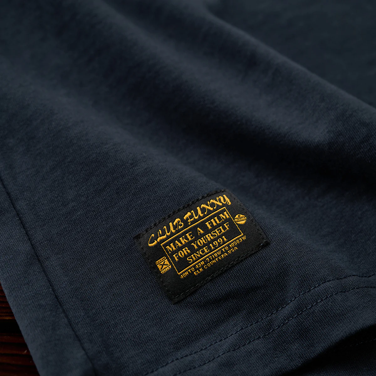 ヘビーウェイト　無地クルーネック海軍Tシャツ - Image 15