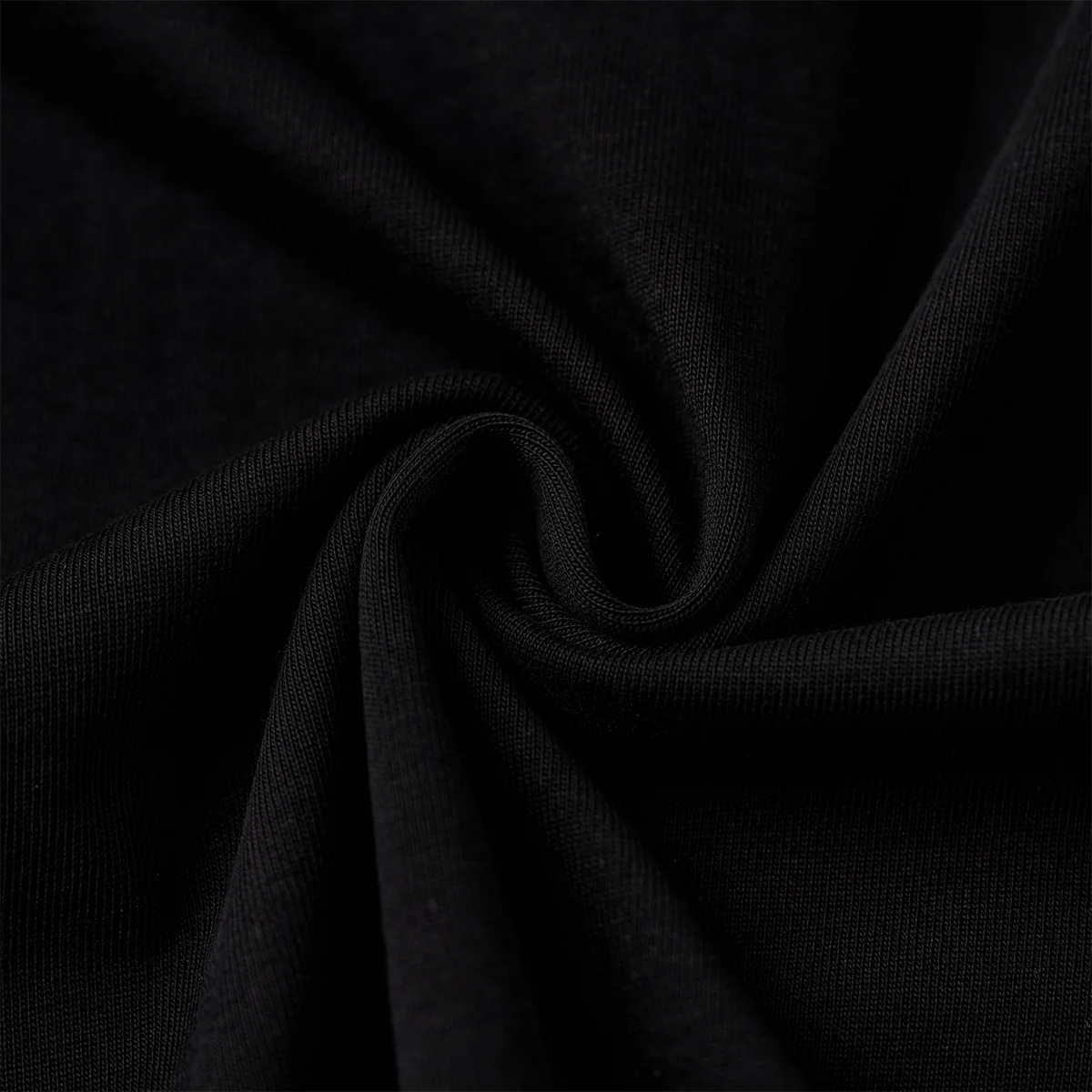 「Karaku」刺繍入り　フェイクレイヤード仕様ストライプ柄シャツ＆VネックTシャツ - Image 6