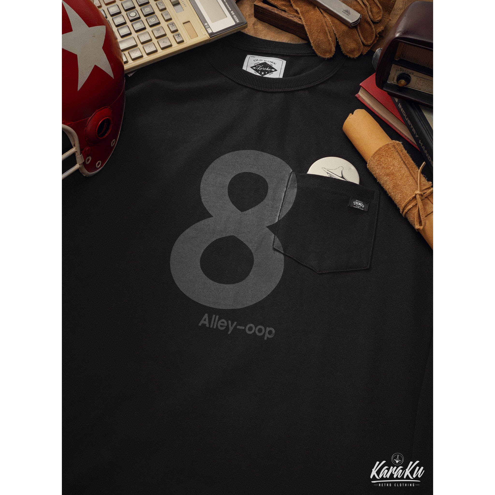 No.8 Alley Oop　ヘビーウェイトTシャツ - Image 4