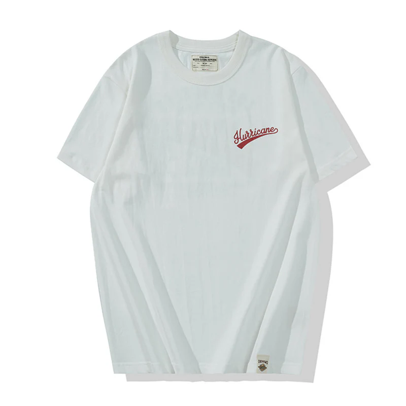 バイカー定番　アメカジアルファベットプリントTシャツ - Image 6
