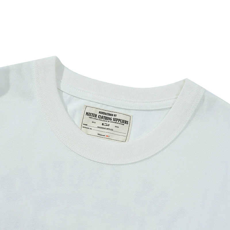 バイカー定番　アメカジアルファベットプリントTシャツ - Image 9