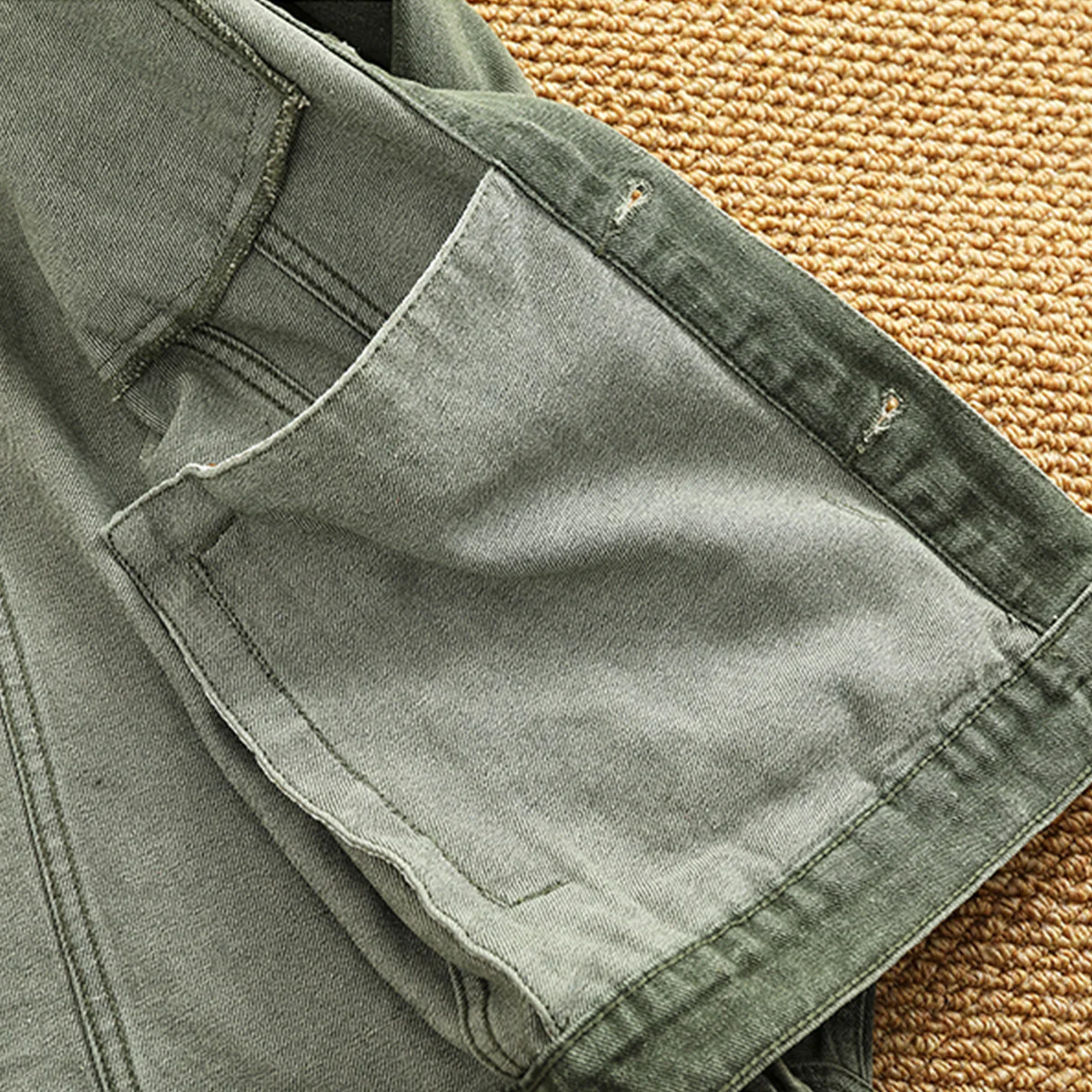 2色展開　泥染めデニムトラッカージャケット - Image 12